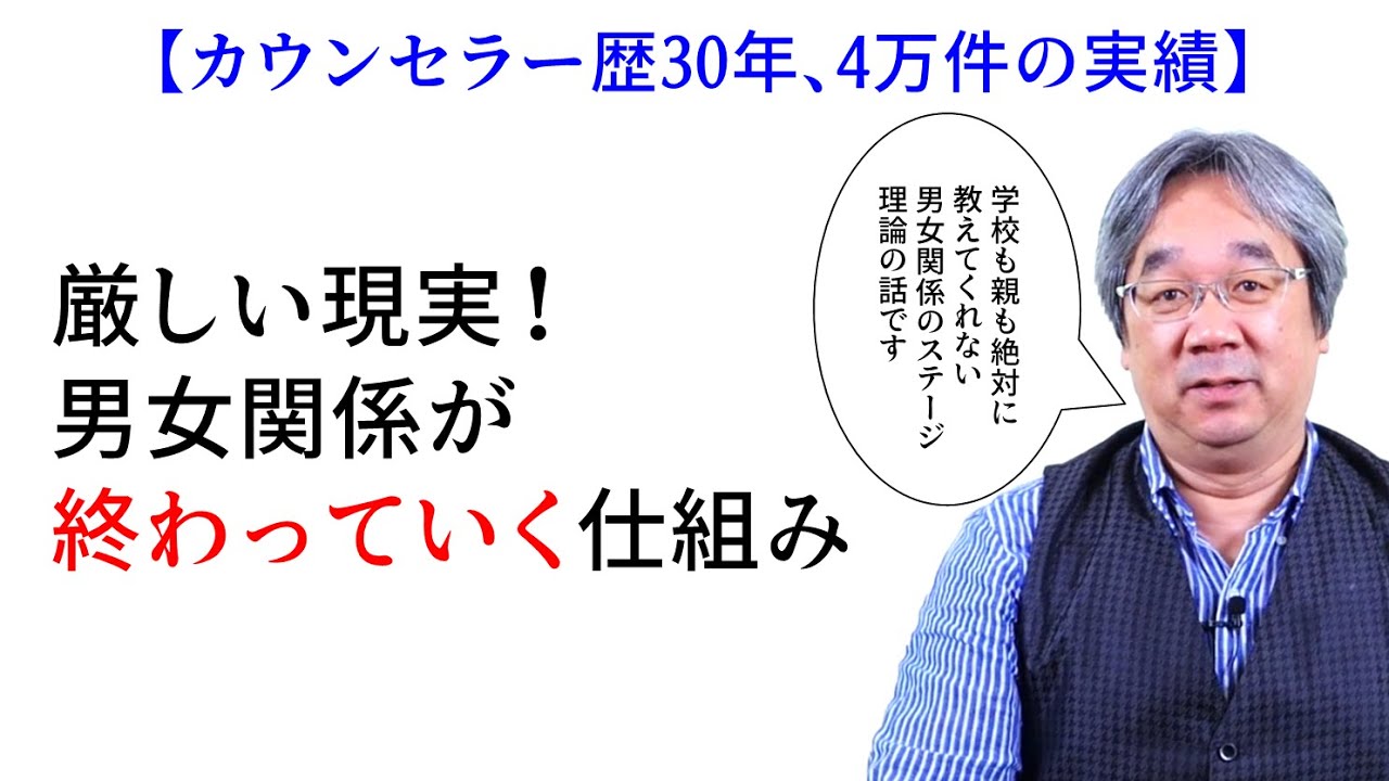【平準司の恋愛心理レクチャー】この理論知らないと絶対損します！男女関係は「依存」「自立」「相互依存」の3つのステージを経て成熟していきます