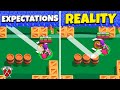 EXPECTATIONS vs REALITY in Brawl Stars!