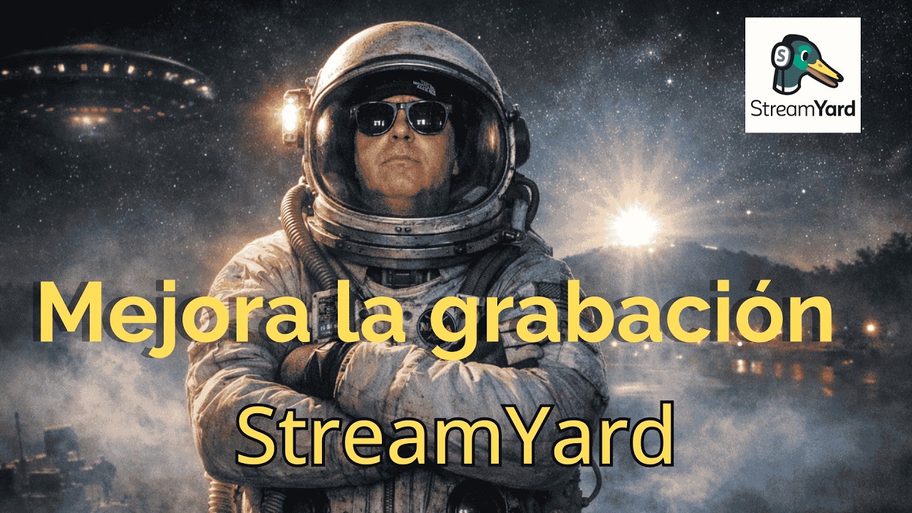 Mejora tu grabación controlando la Camara StreamYard