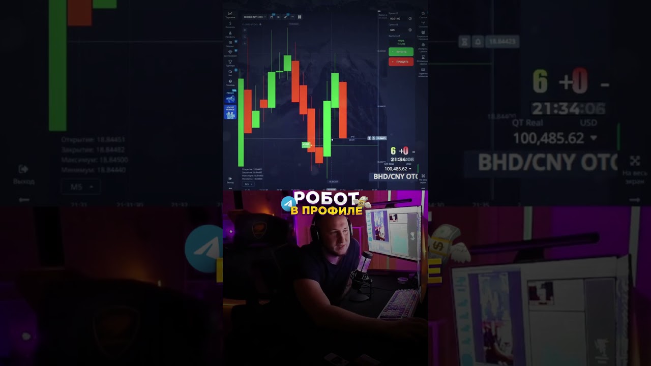 MetaTrader 5 на Pocket Option покет опшен 