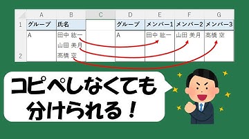 【Excel入門】記号などで区切られた文字列を効率的に分割する方法