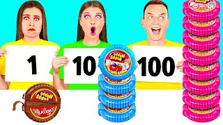 ชาเลนจ์อาหาร 100 ชั้น | สถานการณ์อาหารตลก BaRaDa Challenge