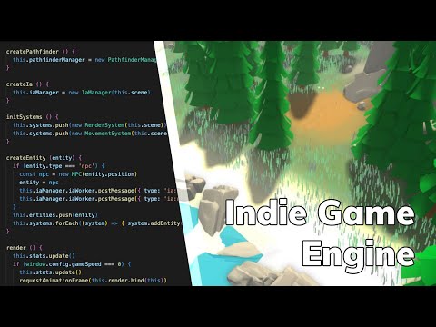 A Week of custom Indie Game Engine - #devlog #indiegame #javascript