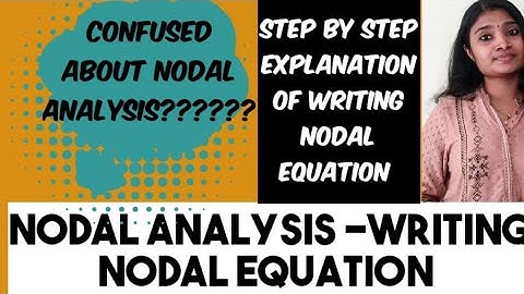 Nodal Analysis Introduction and Example| Network Theory