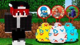 Ovos Pokémon Decidem Meu Time no Minecraft Pixelmon