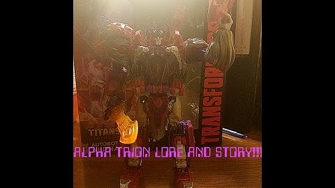 Transformers Earth Wars: Alpha Trion Lore and Story!!!