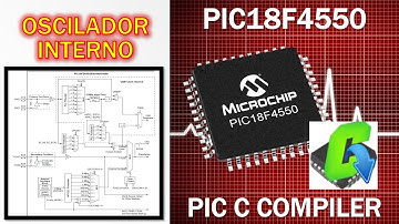 PIC18F4550 ¿Cómo configurar el oscilador interno con PIC C COMPILER CCS?