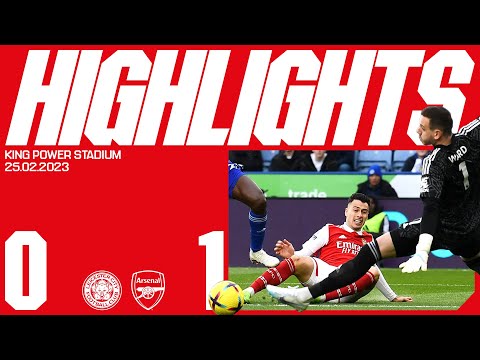 HIGHLIGHTS | Leicester City vs Arsenal (0-1) | Martinelli scores winner!