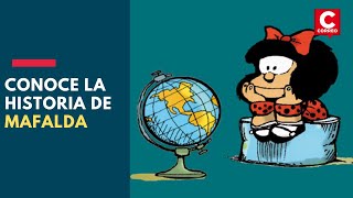 Mafalda, el personaje de historieta creado por el dibujante argentino Quino