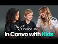 Doriane Faces Her Toughest Interview Yet 😅 In Convo With Kids | Doriane Pin