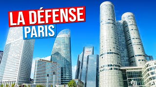 LA DEFENSE Paris, France 4K (Exploring Europe Largest business district)