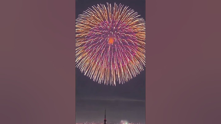 Shanghai New Year Fireworks