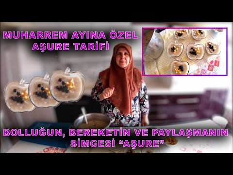 MUHARREM AYINA ÖZEL AŞURE TARİFİ