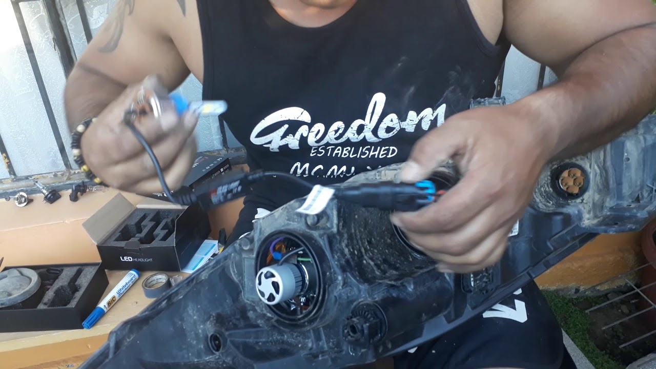 Instalacion led ford fiesta titanium YouTube Instalacion led ford fiesta titanium YouTube