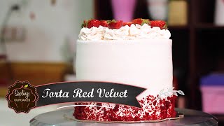 Torta Red Velvet ❤ | Especial San Valentin 💋 (Con el mejor Glaseado de Queso Crema)!! 🥰