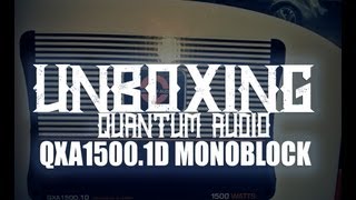 Unboxing Quantum Audio QXA1500.1D Monoblock Amplifier