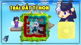 Minecraft nhưng Bạn Sống Trên Trái Đất Tí Hon !!! Siro Và Noob Ruby Là Thợ Săn Nguyên Tố