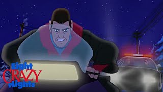 Eight Crazy Nights Escaping The Police Ft. Adam Sandler Daily Laugh