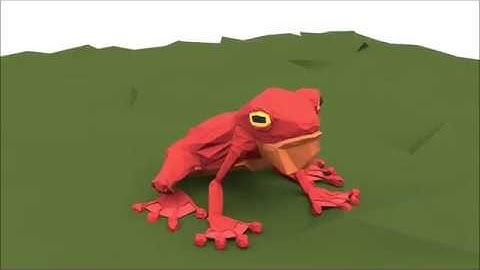 Low Poly Frog - [Showcase]