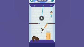 #Short #youtube fast rescue 3D save human game video  level 225 do subscribe my channel guys..