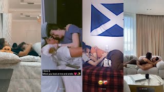 Cute Couples Cuddling Sleeping Status || couple goals kiss and hug || relationship goals💏 screenshot 5