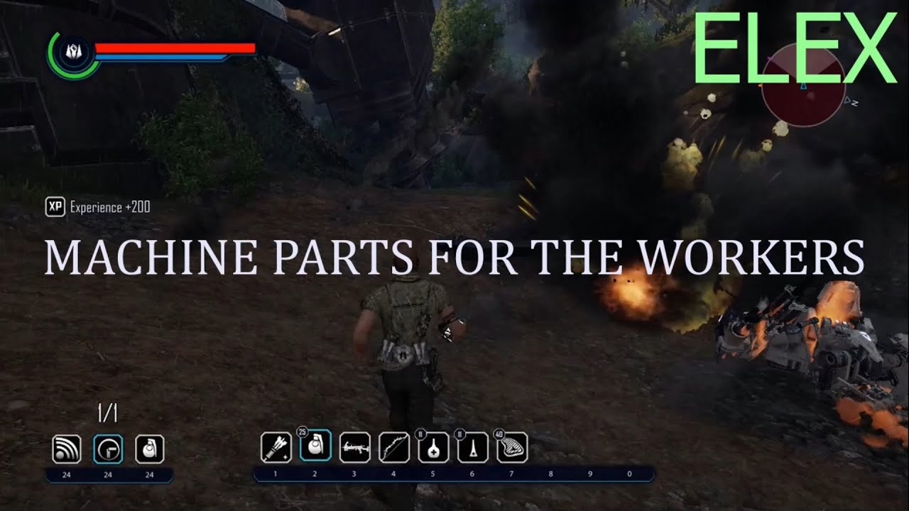 ELEX MACHINE PARTS FOR THE WORKERS YouTube