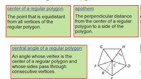 Section 9-2: Area of Circles and Regular Polygons