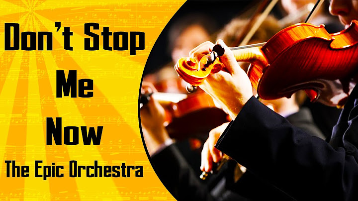 Don’t Stop Me Now Orchestral version - Orchestral performance video thumbnail