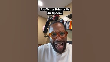 Ben jij een prioriteit of een optie? #datingcoach #datingexpert #relatieadvies #datingadvies
