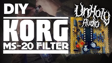 DIY KORG MS-20 Filter