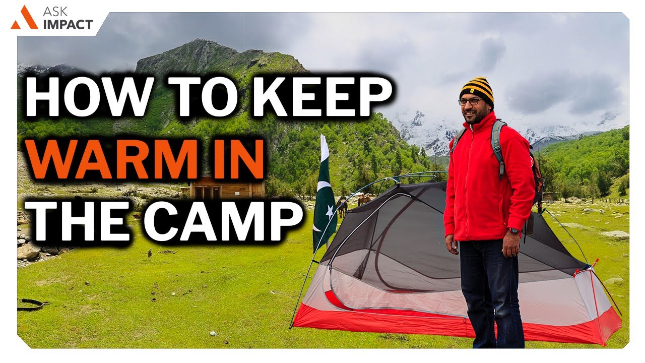 How To Stay Warm While Winter Camping 10 tips to keep warm in tent Winter Survival YouTube