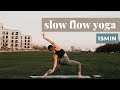15MIN YOGA FLOW | Slow Flow Yoga | juliah_yoga