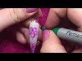 Sharpie Flower Nail Art Tutorial