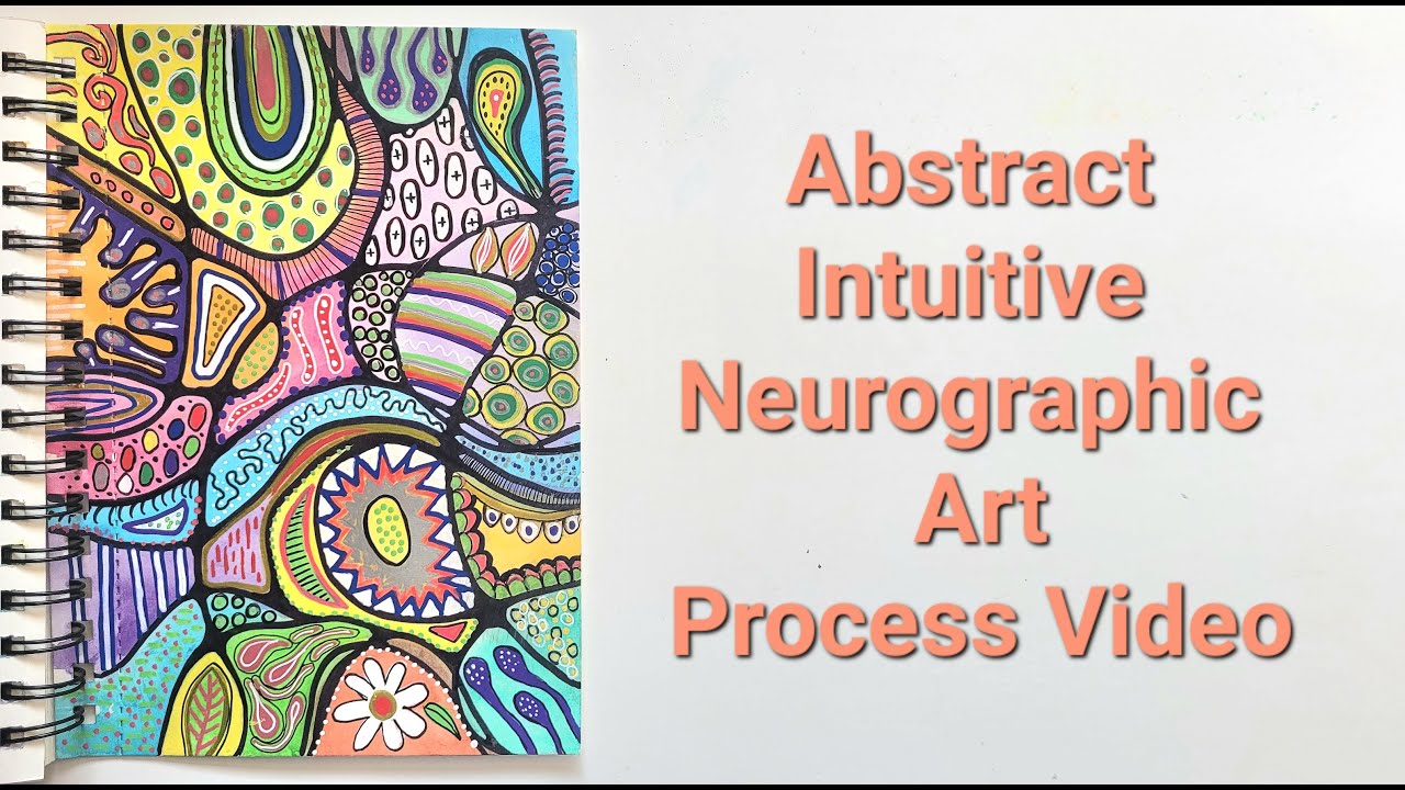 Abstract Intuitive Art with Neurographic Style Process Video # 5 - YouTube