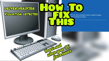 HOW TO SOLVE DRIVER VERIFIER VIOLATION DETECTED PC ISSUES || DROMOR  NARH