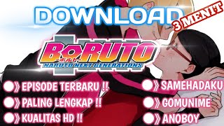 Link Download Anime Boruto Terbaru 2020 (Sub Indo)