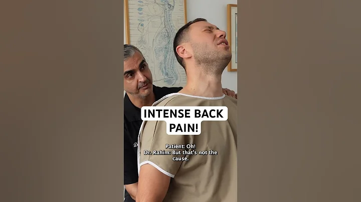 Instant relief for years of severe back pain. Dr. Rahim #shorts
