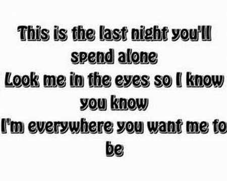 Skillet - The Last Night - Lyrics