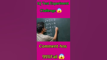 IQ test challenge