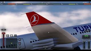 Project Flight | Airbus A330 - Turkish Airlines | Menorca - London Gatwick