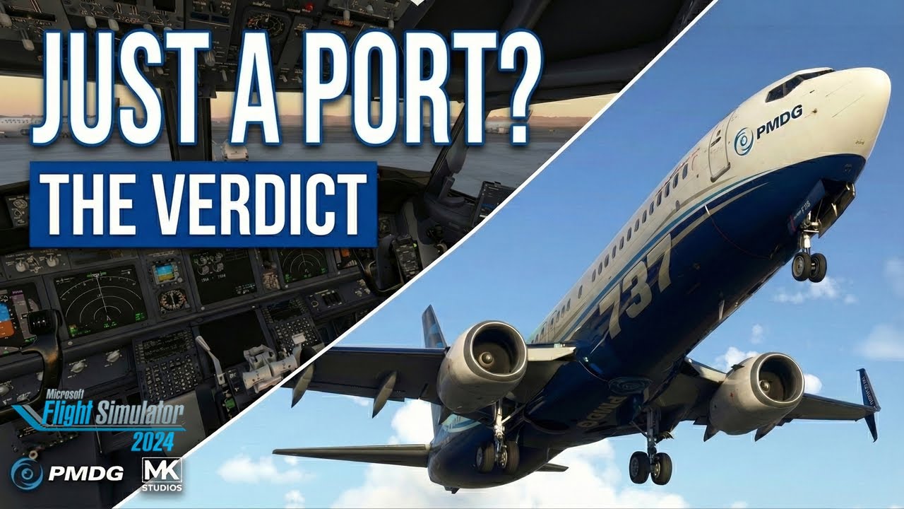 Is it Just a Port? PMDG 737-800 for MSFS 2024 Review - YouTube