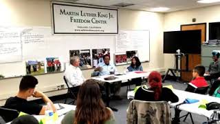 Bobby Seale, sharing first-hand history of the Black Panther Party