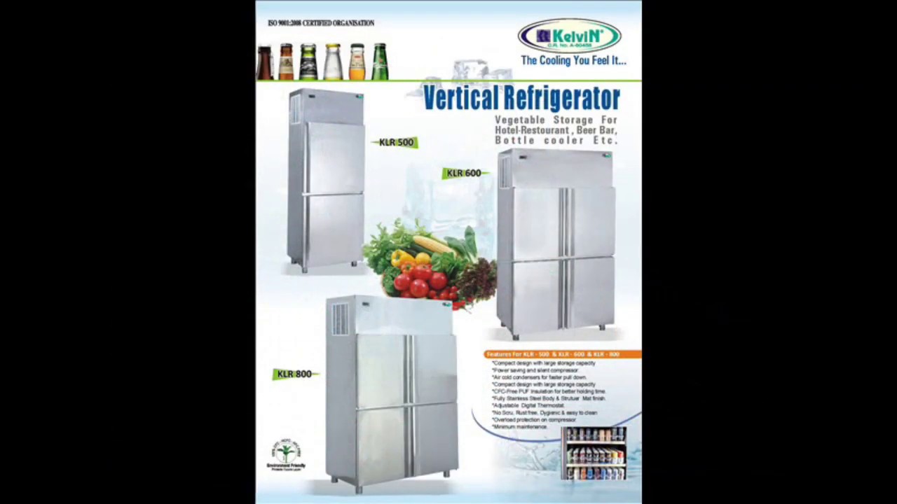 Kelvin Water Cooler And Vertical Freezer Natural Steels YouTube