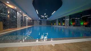 Havuz Spa Fitness Sauna Buhar Odası Türk Hamamı  Pool Spa Fitness Sauna Steam Room Turkish Bath
