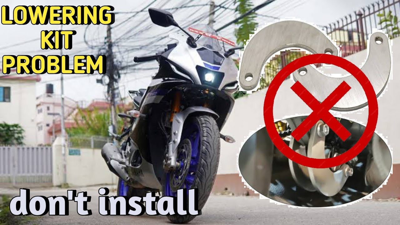 Do not install Lowering kit in Yamaha R15M 🔥Lowering Kit Problem | भूल से भी मत लगाना