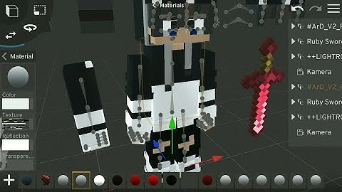 cara pasang skin Minecraft di prisma 3D#tutorial#prisma3d