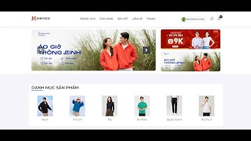 Website bán quần áo php mysql mysql đồ án quần áo website quần áo thanh toán momo Báo cáo chi tiết