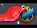 Snake Clash vs Swallow It! 😱 | Brainrot Hole Game Legendary Showdown