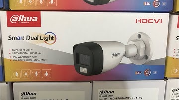 Hướng dẫn bật chế độ đèn chiếu sáng thông minh trên camera analog (camera đồng trục) hãng Dahua