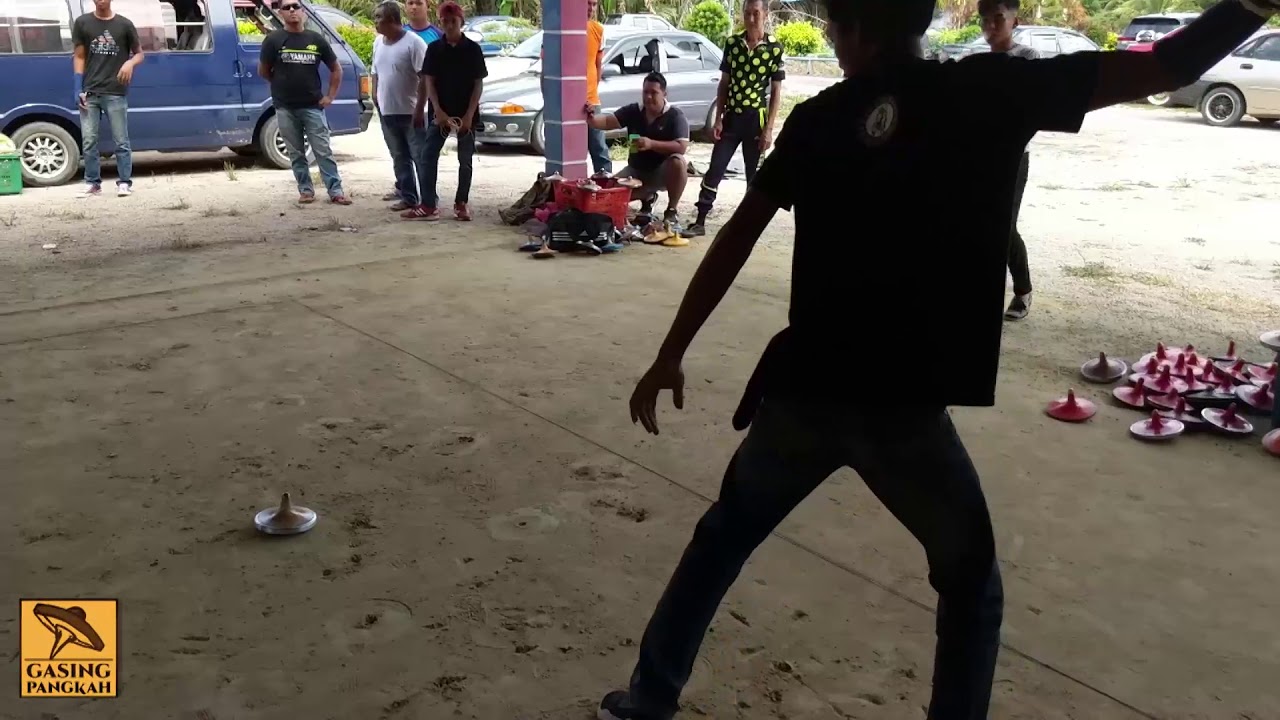 Teknik Permainan Gasing Pangkah Johor (Siri 1)